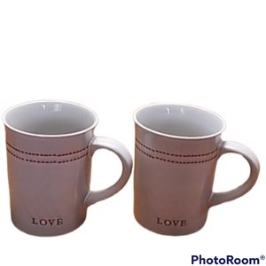 Hearth & Hand Stoneware Mugs (2)